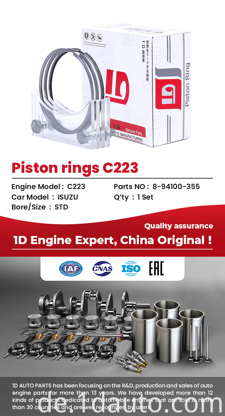 ISUZU Piston Ring C223